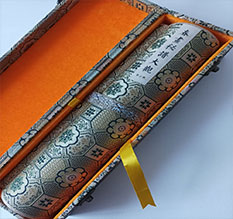 资阳书画装裱案例